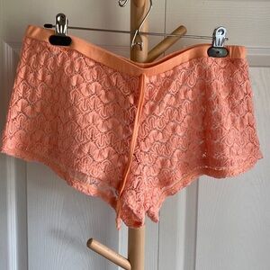 Crochet shorts
